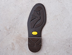 合成オールソール （ビブラム＃2870/茶/合成ゴム）