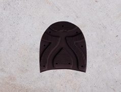 リッジウェイヒール （黒/合成ゴム）